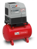 FINI CUBE ROTARY SCREW AIR COMPRESSOR 270LT 7.5KW WITH DRYER