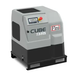 FINI CUBE ROTARY SCREW AIR COMPRESSOR - 7.5KW WITH DRYER