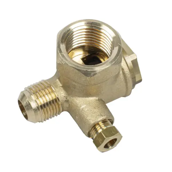 NRV - Female Tank Connection - Male Inlet ITALIAN 1/2"F X 3/8"M